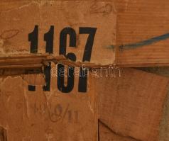 Kézdi-Kovács László (1864-1942): Az Ortler havasai Suldennél, 1910. Olaj, vászon. Jelzett és datált....