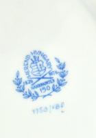 Herendi Viktória mintás mini hamutál, kézzel festett, jelzett, kopott. 9x5,5 cm