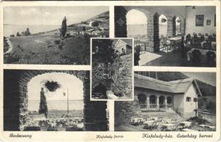 1935 Badacsony, Kisfaludy-forrás, Kisfaludy-ház, Esterházy borozó (EK)
