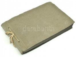 cca 1930-1940 140 db cserkész fotó albumban, benne a gödöllői Jamboree, felvonulások, stb. / ca 1930...