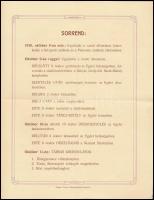 1910 Meghívó a Kolozsvári Iparos Egylet fennállásának 50-ik évfordulóján tartandó, zászlószentelésse...