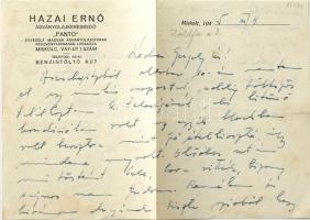 1945 Gergely, Goldberger Oszkárné holokauszt áldozat keresése ügyében íródott néhány dokumentum, kik...