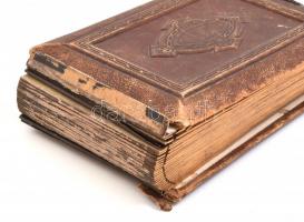 cca 1860-1890 Nemesi család fotóalbuma, feltehetőleg erdélyi vagy erdélyi kötődésű család hagyatékáb...