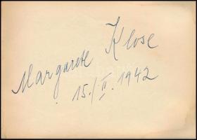 cca 1940 Zenei autogram gyűjtemény. Nagyon érdekes, sok magyar és külföldi zeneszerző, sok rajzolt k...