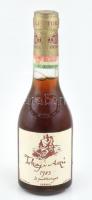 1983 Oremus 3 puttonyos tokaji aszú 0,2l. Bontatlan palack fehérbor, pincében, szakszerűen tárolt. / Vintage desert wine