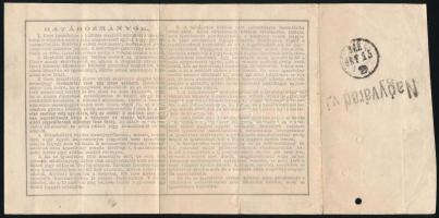 1912 Bary Zoltán (1892-1986) jogász, ügyész, Bary József (1858-1915) nagyváradi kir. törvényszéki el...