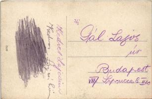 Nyitra, Nitra; Megyeház utca, Hitel Bank / street, credit bank