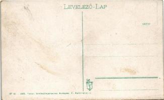 Pöstyén, Piestany; Royal szálloda. Vasúti levelezőlapárusítás 27. 1917. / hotel (fl)