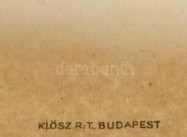 Bánki László (1916-1991): MHK, munkára, harcra kész, szakadással, 85×57 cm