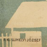 Bánki László (1916-1991): MHK, munkára, harcra kész, szakadással, 85×57 cm