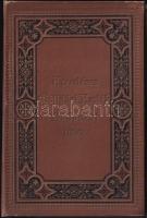 Ezredéves Kiállítás Budapest 1896. Leporello 12 db keményhátú kabinetfotóval, Ősbuda vára Haditenger...