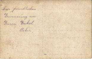 Első világháborús német katonák képfegyverrel / WWI German military, machine gun with soldiers. phot...