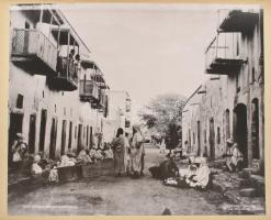 cca 1890-1900 Észak-afrikai arab városképek, életképek, viseletek, enteriőrök, oázisok, piacok külön...