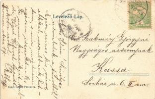 1905 Pancsova, Pancevo; Selyemfonoda / Seidenspinnerei / silk spinning mill, factory (EB)