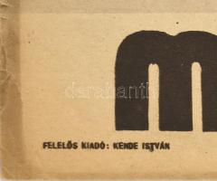 cca 1950 "Így született a 3 éves terv", Magyar Kommunista Párt propaganda plakátja, rajta ...