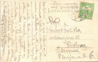 1913 Nagyszeben, Hermannstadt, Sibiu; Odaie taraneasca romana / Romänische Bauernstube / Román paras...