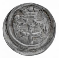 1205-1235. Denár Ag "II. András" (0,63) T:1-,2 / Hungary 1205-1235. Denar Ag "Andreas...