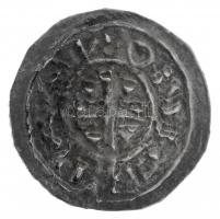 1060-1063. Denar Ag Béla herceg (0,69g) T:1- patina Hungary 1060-1063. Denar Ag Duke Bela (0,69g) C:AU patina Huszár: 11., Unger I.: 6.
