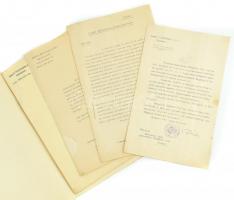 1919-1922 Sztripszky Aladár magyar pénzügyminisztert számellenőr levelezése a ruszkakrajnai miniszte...