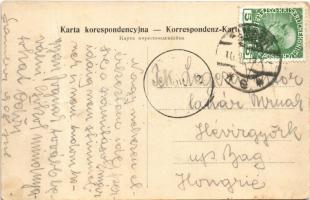 Sambir, Szambir, Sambor; Ratusz, Sokól, C.K. Gimnazyum, C.K. Urzad pocztowy, Ulica Kopernika, rada p...