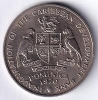 Dominika 1970. 4$ FAO T:1- Dominica 1970. 4 Dollars FAO C:AU Krause KM# 11