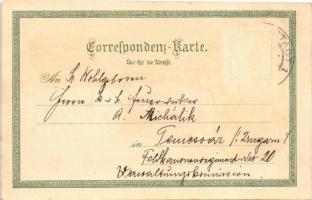 Wiener Neustadt, St. Leopold's Kirche, K. Franz Josefs Volksschule / church, school. A. Folk Ar...