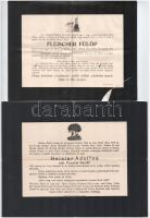 cca 1890-1948 a részben Bugyi községből származó Tüchler család irat és levél hagyatéka, össz. 37 db...