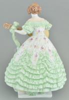 Herendi porcelán Déryné (Déry Istvánné Széppataki Róza (1793-1872), kézzel festett, jelzett, hibátla...