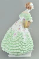 Herendi porcelán Déryné (Déry Istvánné Széppataki Róza (1793-1872), kézzel festett, jelzett, hibátla...