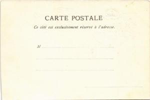 Principauté de Monaco / Principality of Monaco. Emb. litho coat of arms (vágott / cut)