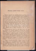 Lichtenstein József: "Miskolcz" kir. városságának története. Miskolc, 1908. Klein és Ludwi...