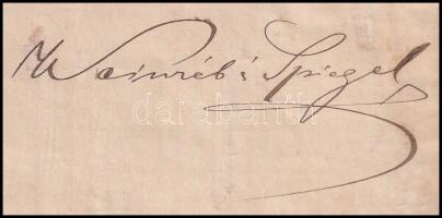 1901 Bp., Weinréb és Spiegel okl. műépítészek és építőmesterek fejléces levélpapírjára írt munkáltat...