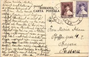 1929 Oltenita, Str. Cantacuzino, Banca Isbanda / street, bank