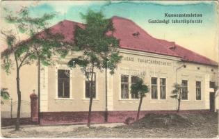 1916 Kunszentmárton, Gazdasági takarékpénztár (fl)