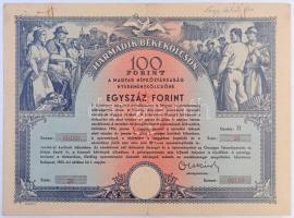 1949-1955. Rendkívül tartalmas 39 darabos Terv- és Békekölcsön kötvény tétel albumba rendezve, közte...