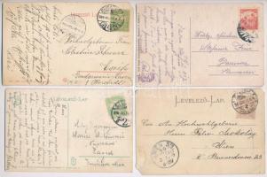 35 db régi magyar városképes lap / 35 pre-1945 Hungarian town-view postcards