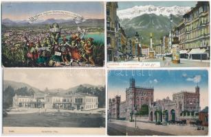 50 db régi külföldi, főleg osztrák városképes lap / 50 old foreign city-view cards, mostly Austria