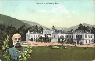 1908 Bad Ischl, Kaiserliche Villa / royal villa. Franz Joseph I of Austria (EB)