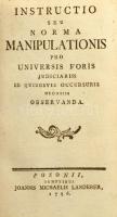 Ordo Judiciarius pro omnibus tribunalibus et foris judiciariis Regni Hungariae praescriptus.
Pozson...
