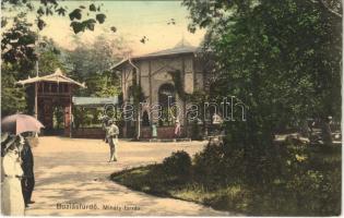 1911 Buziásfürdő, Baile Buzias; Mihály-forrás. Francz József kiadása / spa, spring source (EK)