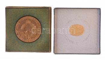 1936. "Magyar Királyi Légügyi Hivatal - Emlékül" egyoldalas Br emlékérem eredeti "Lud...