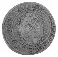 1688N-B/P-O 15kr Ag "I. Lipót" Nagybánya (5,24g) T:2- / Hungary 1688N-B/P-O 15 Kreuzer Ag ...