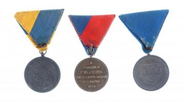 1938. "Felvidéki Emlékérem - II. Rákóczi Ferenc" Br emlékérem mellszalaggal + 1940. "...