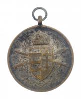 1939. "Magyar Bronz Vitézségi Érem" Br kitüntetés mellszalag nélkül T:2- patina/ Hungary 1...