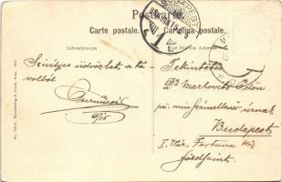 1908 Mariazell, Bahnhof mit Gemeindealpe u. Oetscher / railway station (Rb)