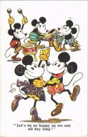1931 Lets be as happy as we can all day long / Mickey egér / Mickey Mouse. Walter E. Disney A.R. i. B. 1794.