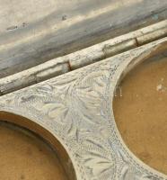 Ezüst (Ag) pudrié. Jelzett. nettó:56,4g