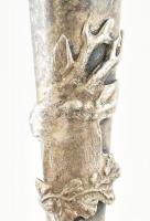 Vadászkitűző, fém, kopott. 5cm