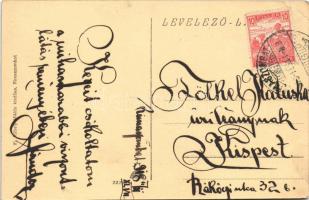 1918 Rimaszombat, Rimavská Sobota; Rákóczy Ferenc utca, Braun Zsigmond és Majoros J. borbély üzlete ...