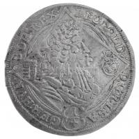 1699K-B 1/4 Tallér Ag I. Lipót Körmöcbánya (7,03g) T:2- foglalatnyom / Hungary 1699K-B 1/4 Thaler Ag Leopold I Kremnitz (7,03g) C:VF frame marks Huszár: 1410., Unger II.: 1050.